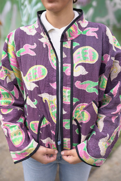 Kantha Short Jacket