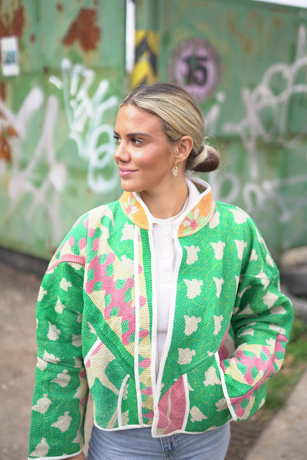 Kantha Short Jacket
