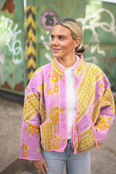 Kantha Short Jacket