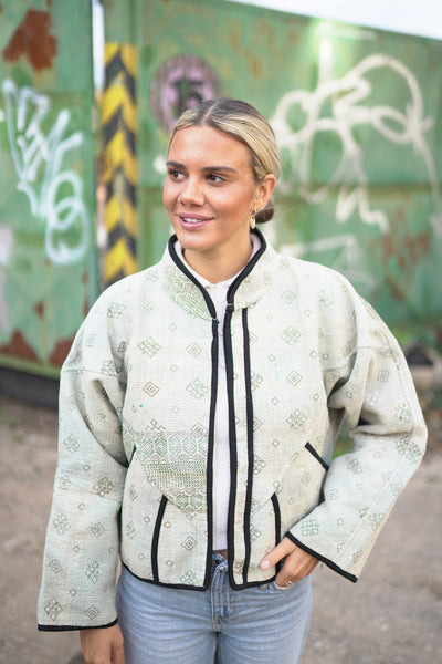 Kantha Short Jacket