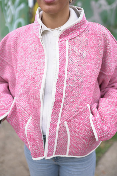 Kantha Short Jacket