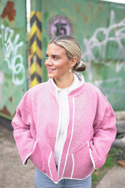 Kantha Short Jacket
