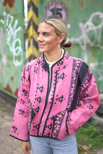 Kantha Short Jacket
