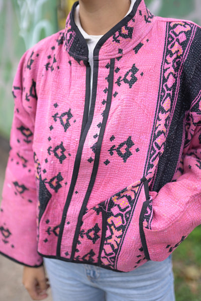 Kantha Short Jacket