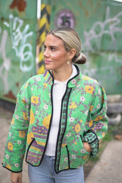 Kantha Short Jacket
