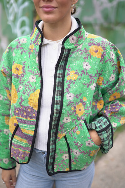 Kantha Short Jacket