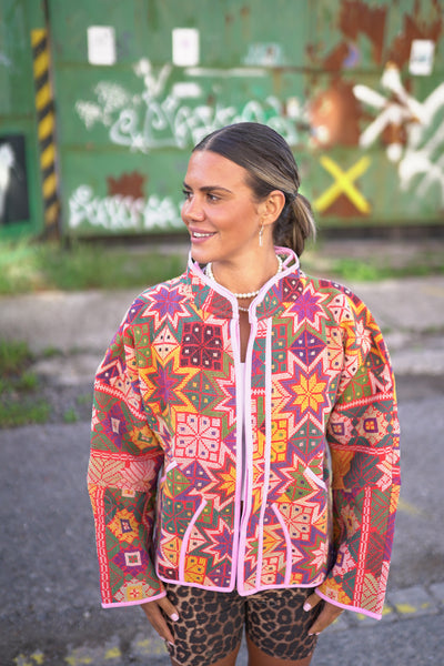 Kantha Short Jacket