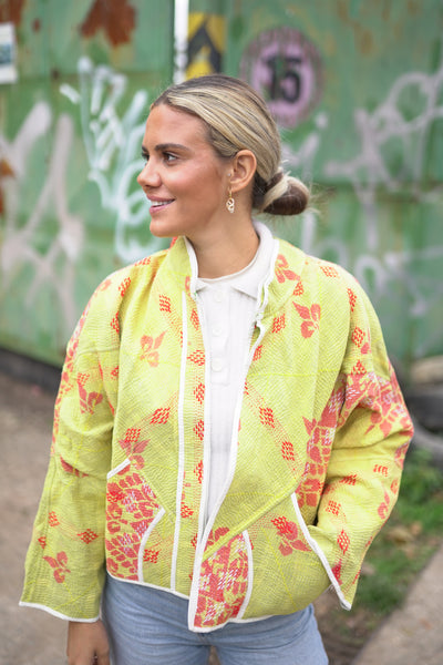 Kantha Short Jacket
