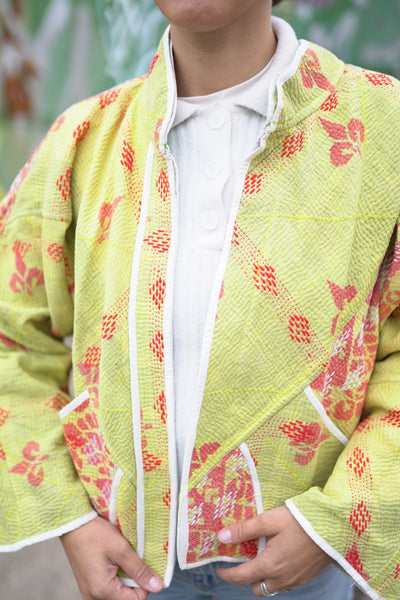 Kantha Short Jacket