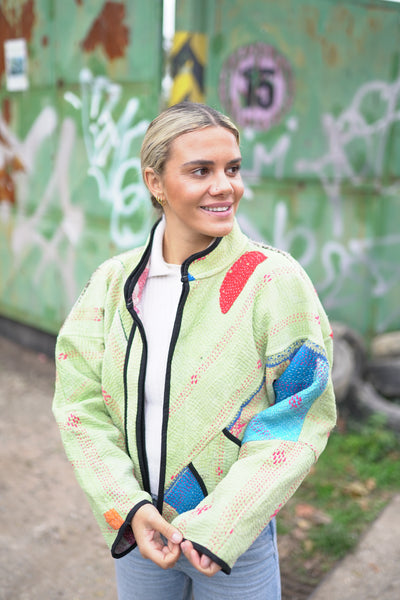 Kantha Short Jacket
