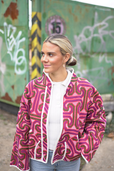 Kantha Short Jacket