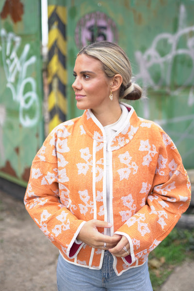 Kantha Short Jacket