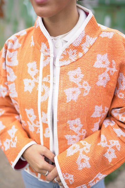 Kantha Short Jacket