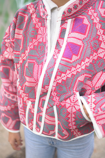 Kantha Short Jacket