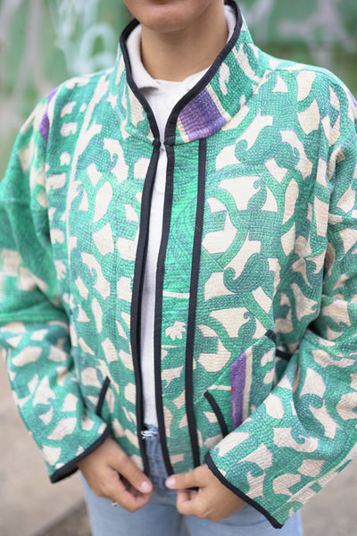 Kantha Short Jacket