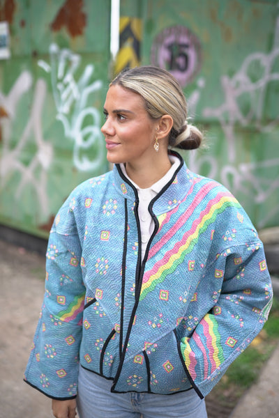 Kantha Short Jacket