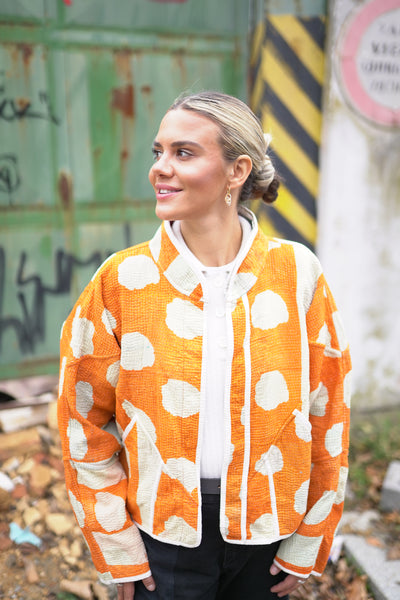 Kantha Short Jacket