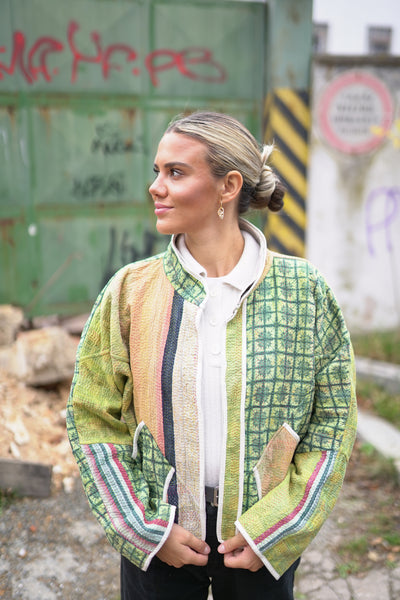 Kantha Short Jacket