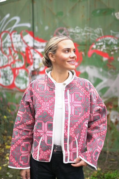 Kantha Short Jacket