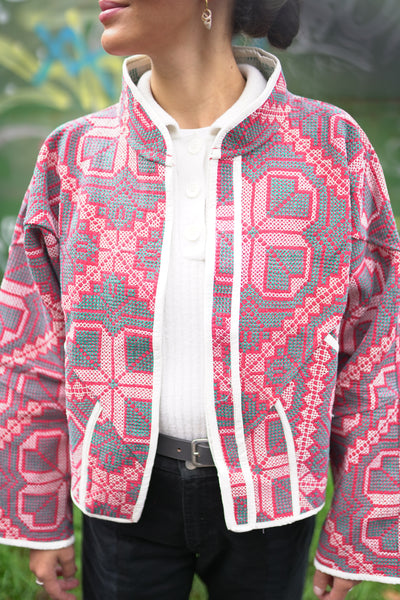 Kantha Short Jacket