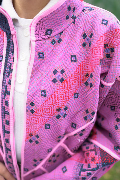 Kantha Short Jacket