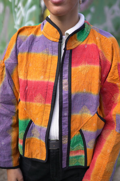 Kantha Short Jacket