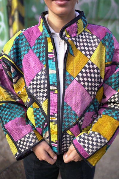 Kantha Short Jacket