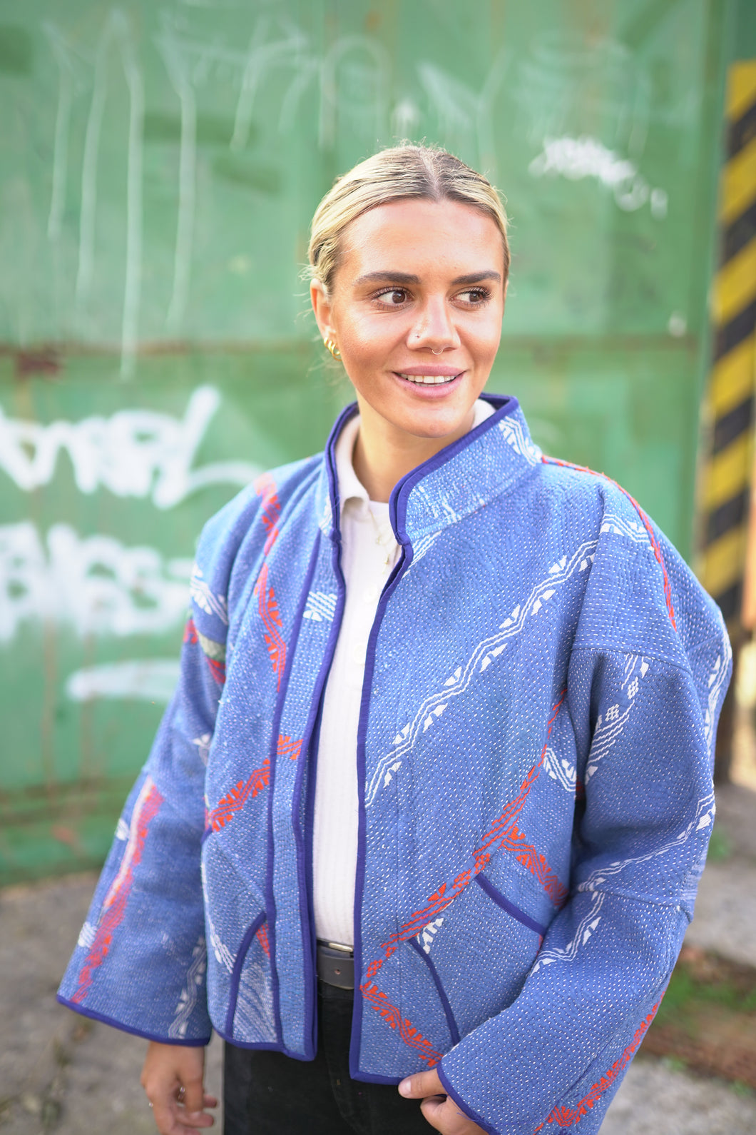Kantha Short Jacket