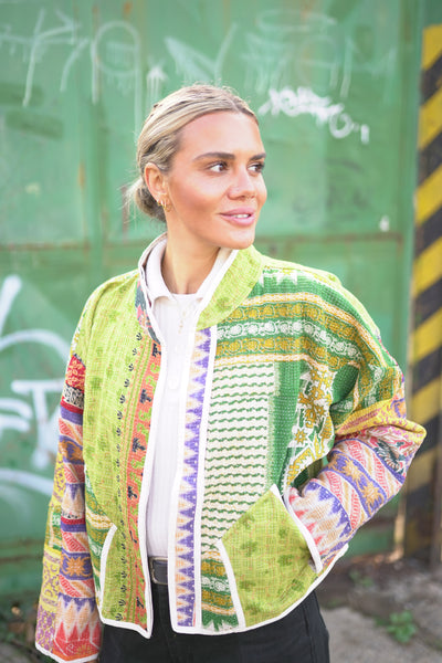 Kantha Short Jacket