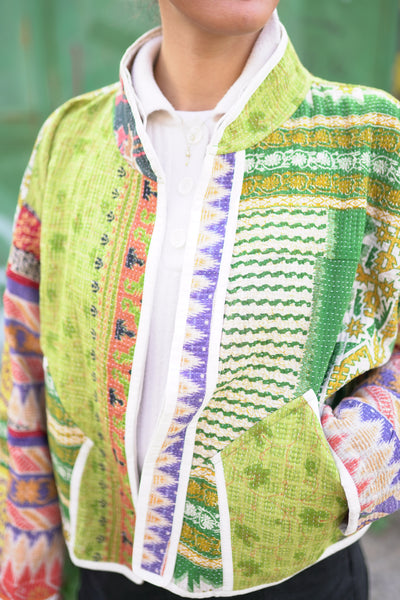 Kantha Short Jacket