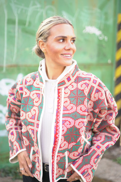 Kantha Short Jacket