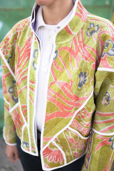 Kantha Short Jacket