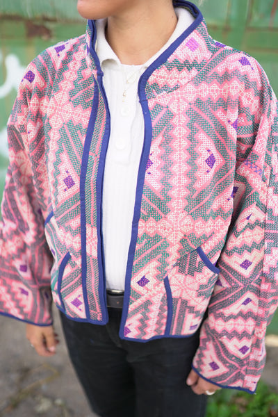 Kantha Short Jacket