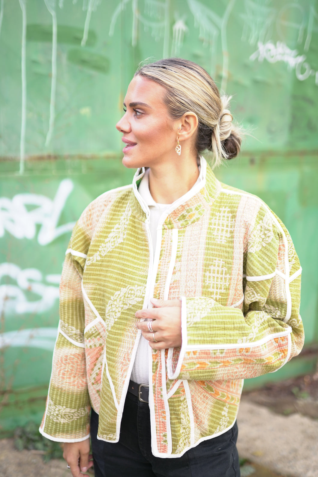 Kantha Short Jacket