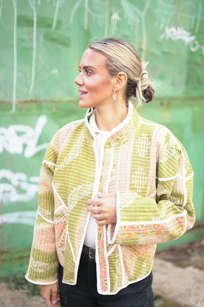 Kantha Short Jacket