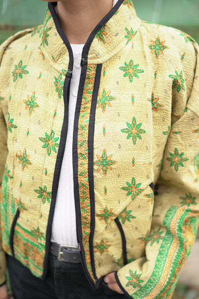 Kantha Short Jacket